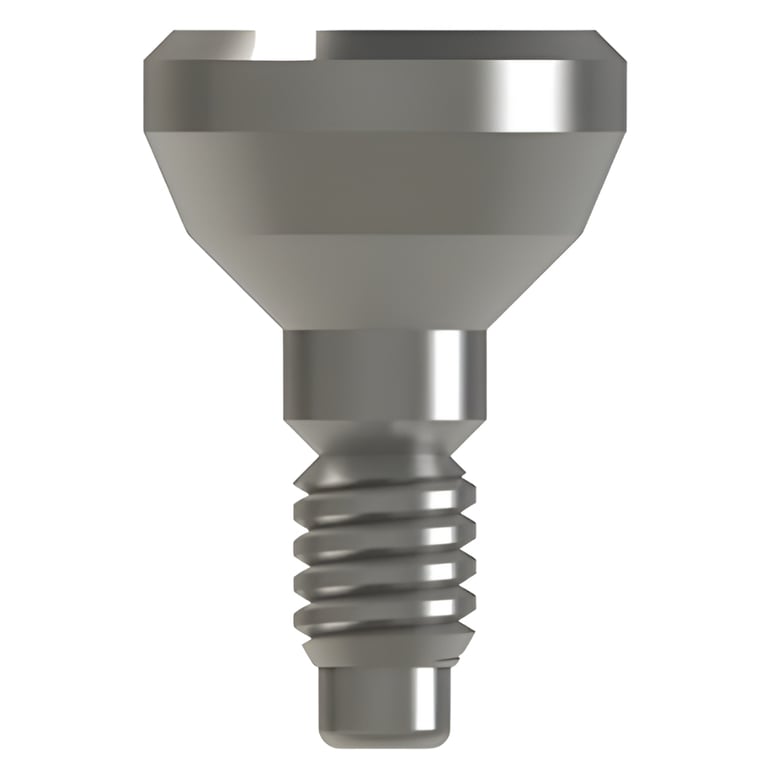 Bhi Implants Titanium Aesthetic Healing Cap, 4.5mm Standard Body, 2mm Collar Heights, 1/Pk