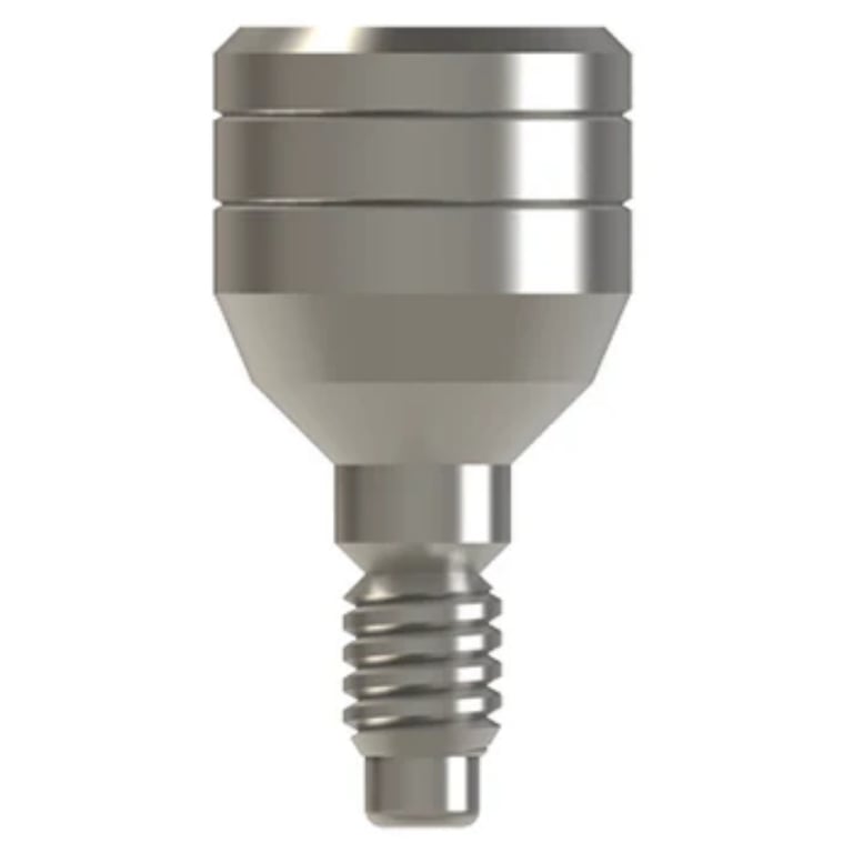 Bhi Implants Titanium Aesthetic Healing Cap, 4.5mm Standard Body, 4mm Collar Heights, 1/Pk