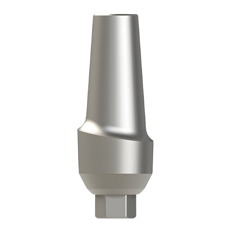 Bhi Implants Titanium Anatomic Abutment w/Screw, Internal Hex, 10.5mm, 3mm Collar, 1/Pk. Made