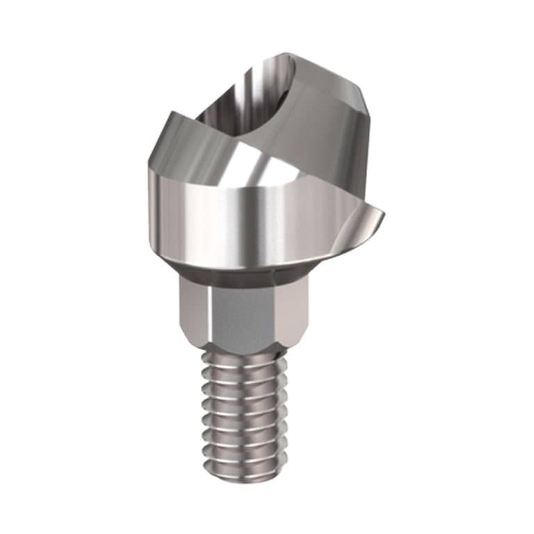 Bhi Implants 30° Angular Multi-Unit Titanium Abutment, 3 mm for Internal Hex Dental Implant