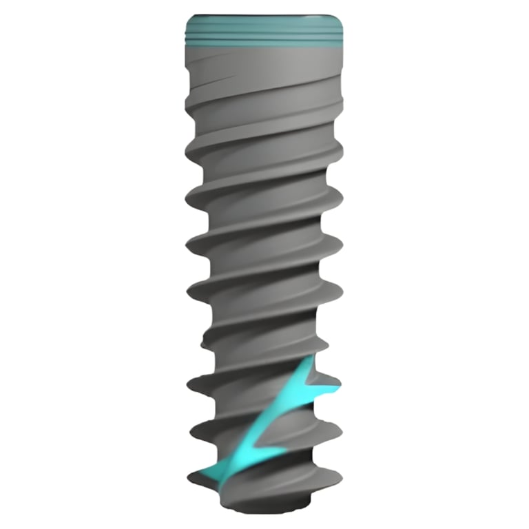 Bhi Implants Cyclone Tapered Self-Drilling Dental Implant, 3.75mm x 11.5mm, Internal (BH-D311)