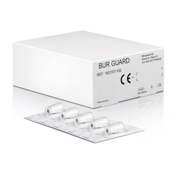 Bien Air Straight Handpiece Bur Guard Sleeves, PM 1:2, 100/Pk. Sterile, single use