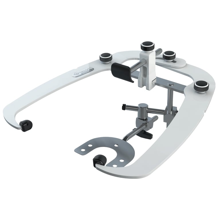Bio-Art Articulator Standard Facebow, 1/Pk. Fork articulation and fixation system utilizes