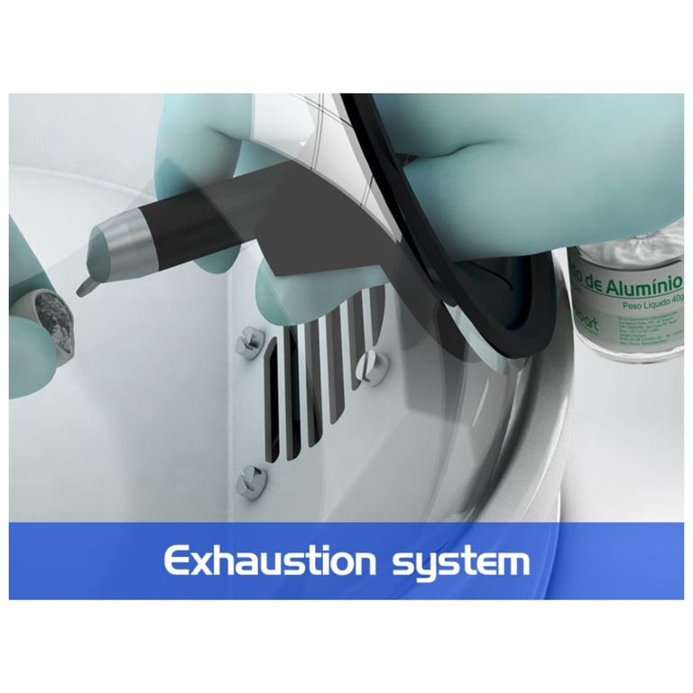 Bio-Art Bio-Chamber Blasters Dust Cabinet W/Exhau