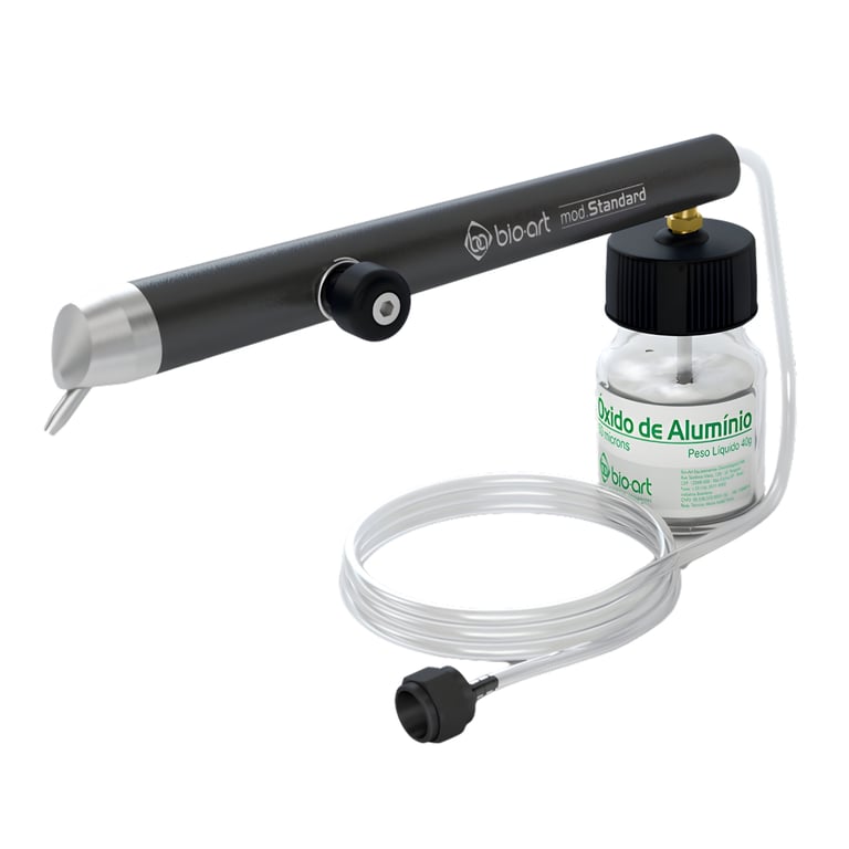 Bio-Art Microblaster Standard Sandblaster, ABS Body, 138 Tip, 4-Hole Midwest, 1/Set. Features one