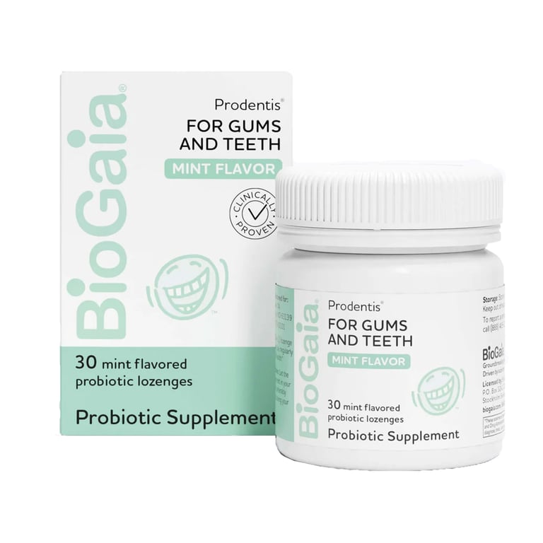 BioGaia Prodentis Kids for Gums and Teeth, Probiotic Lozenges