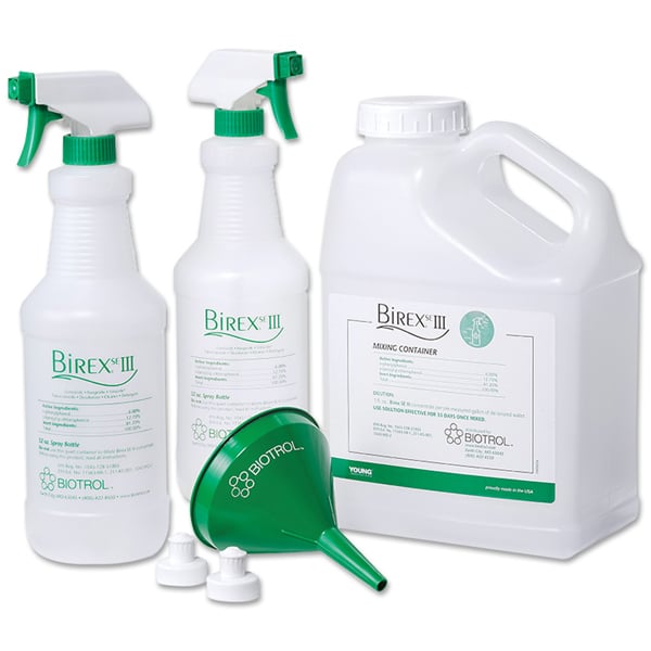 Birex SE III Accessory Pack - 2 x 32oz. Sprayer Bottle, 1 Gallon Mixing Jug, 1 Funnel and 2 Squirt