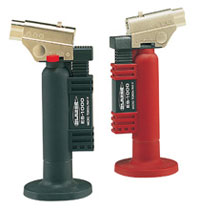 Blazer ES-1000 Micro-Torch, Locking Switch for Hands-Free use, Portable and Self-Igniting, uses