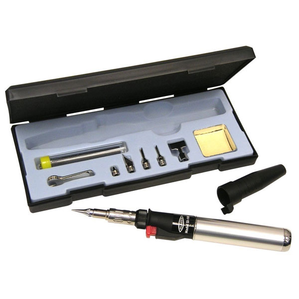 Excalibur Butane Soldering Torch. Self igniting and cordless Soldering Iron, Hot Air Blower