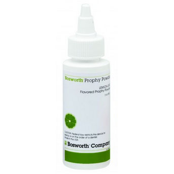 Bosworth Prophy Powder - Lemon-Lime Sodium Bicarbonate Powder, 10 oz. Bottle. Less abrasive