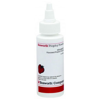 Bosworth Prophy Powder - Strawberry Sodium Bicarbonate Powder, 10 oz. Bottle. Less abrasive