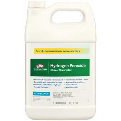 Clorox Hydrogen Peroxide Spray Refill 1 Gallon. Non-Bleach Cleaner Disinfectant. Light, naturally