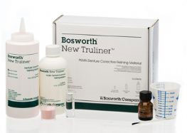 New Truliner Standard Kit, Pink. PEMA Denture Corrective Relining Material: 8 oz. Powder, 6 oz