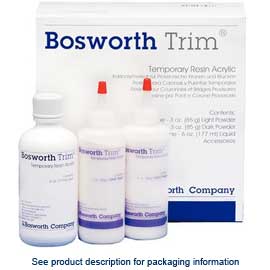 Trim All Dark Bulk Kit. PEMA Temporary Resin Acrylic, Bulk Kit: 1 Lb. All Dark Powder and 8oz