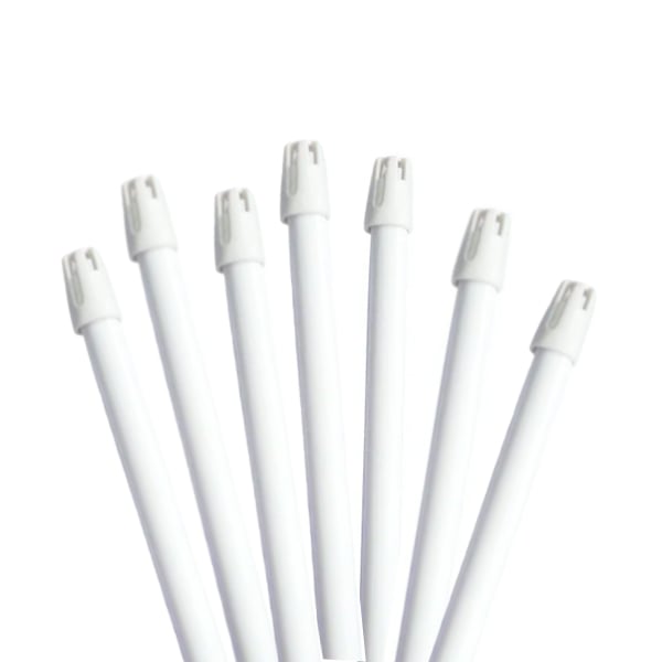 Britedent Saliva Ejectors White w/White Tips 1000/Case. Flexible, wire-reinforced saliva ejectors