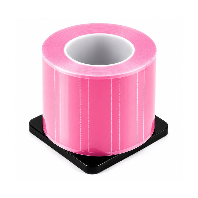 Britedent 4" x 6" Barrier Film, Perforated, Pink, 1200 Sheets/Roll, 1/Pk. Designed to provide