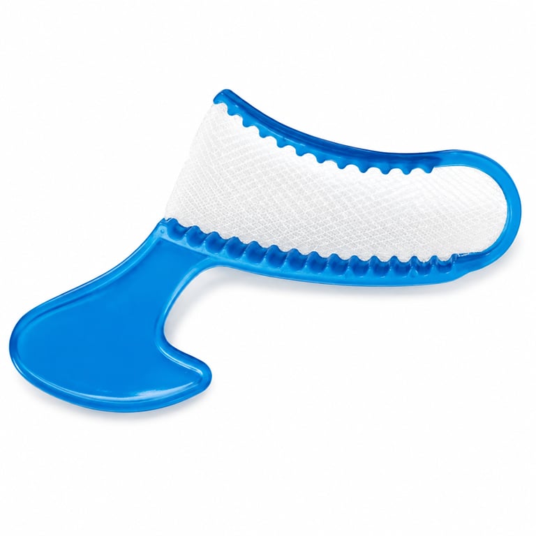 Britedent Disposable Bite Trays, Posterior, Blue, 50/Pk. Designed for dental impression procedures
