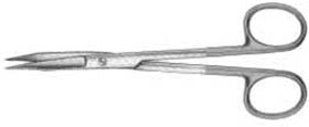 Brite Sources 5" Straight Goldman Fox Surgical Scissors with serrated blades