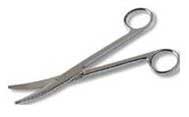 Brite Sources Mayo Scissors, Curved, 9". Mayo scissors have two semi-blunt points and precision