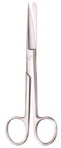 Brite Sources Operating Scissor, Sharp/Blunt, Straight, 5.5". Our scissors are made with high