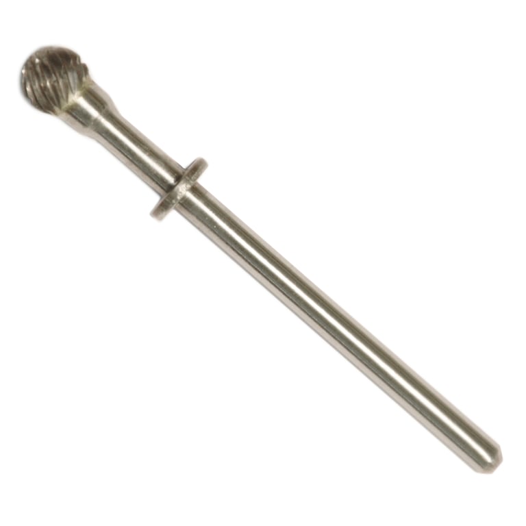 Abbott-Robinson Round 52D Dual Cut Fluting, Medium Cut. Regular HP Carbide Bur w/ Dust Shield
