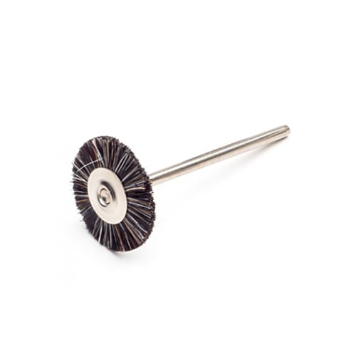 Abbott-Robinson Straight HP Mounted Bristle Brushes, #9 Extra Stiff, case of 12 x 12/Box