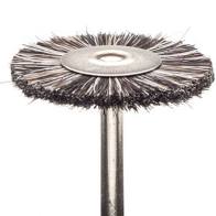 Abbott-Robinson Straight HP Mounted Bristle Brushes, #11 Soft, 144/Box. For Cleaning and Polishing