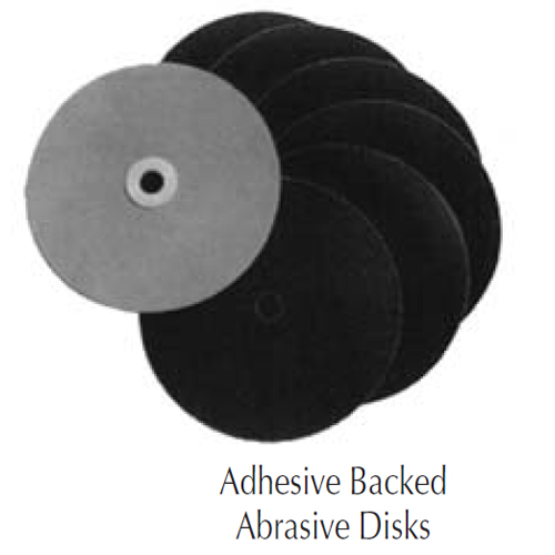 Buffalo Dental Adhesive-Backed Coarse Abrasive Model Trimming Disks, 10", package of 6. Waterproof