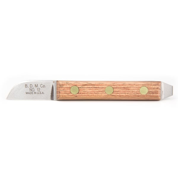Buffalo Dental #12 (1.75" straight blade) knife with rosewood handle
