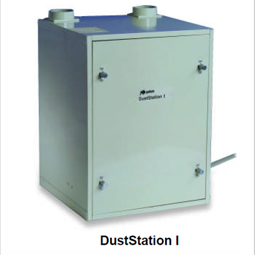 Buffalo Dental DustStation I, 120V AC, 60 Hz, 1/2 HP continuous-duty motor, with dual 2 7/8" OD