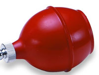 Buffalo Dental Chip Syringe Red Bulb Replacement, Single Item