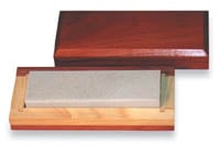 Buffalo Dental Arkansas flat (3.50" x 1") fine grit natural oil stone