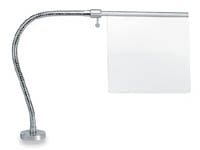 Buffalo Dental Safety Shield with Flexible Necks, High-impact, Protective 8" x 8" Polycarbonate