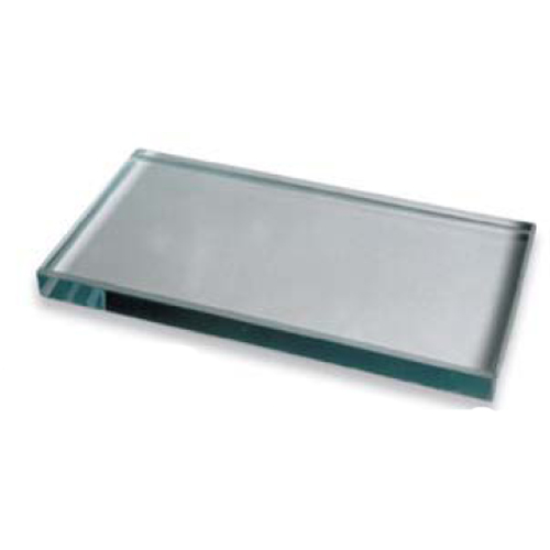 Buffalo Dental 3" x 4" x 0.25" #2 polished glass mixing slab, single mixing slab