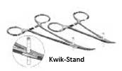 Buffalo Dental Kwik-Stand Hemostats Provide Convenient Stand for Supporting Fragile Work Above