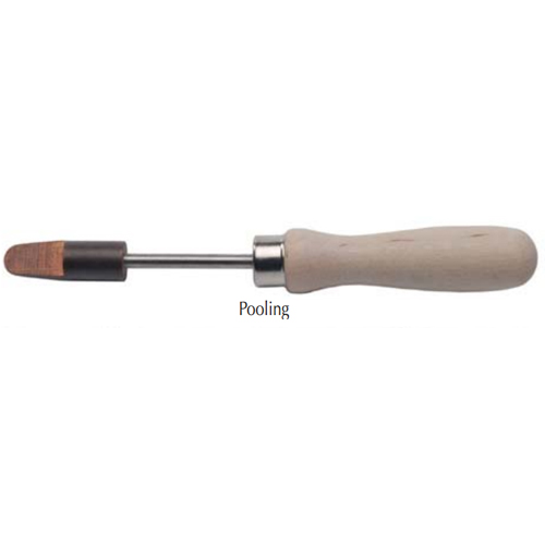 Buffalo Dental Pooling wax spatula, 7" length, single spatula. Pooling spatula is for softening