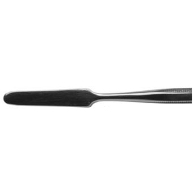 Buffalo Dental Cement Spatula #5, single spatula. All metal small spatula with non-stick surfaces