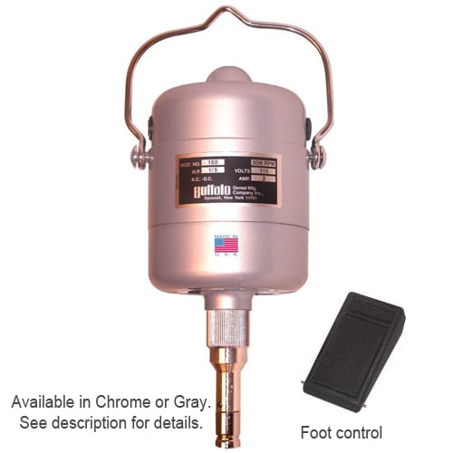 Buffalo Dental Gray No. 150 FlexShaft Motor with Electronic Rheostat