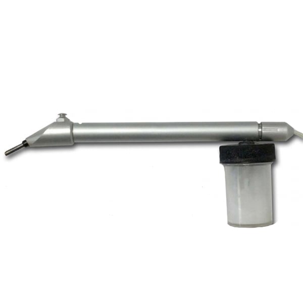 Optiblast II Micro-sandblaster finishing system. IIncludes 60 degree tip, 3' x 1/8" air tubing