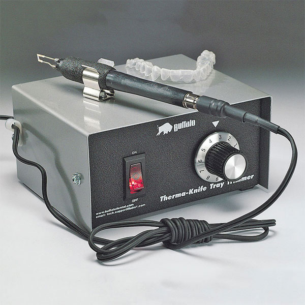 ThermaKnife Tray Trimming Knife, 220V. Trim and scallop bleaching trays