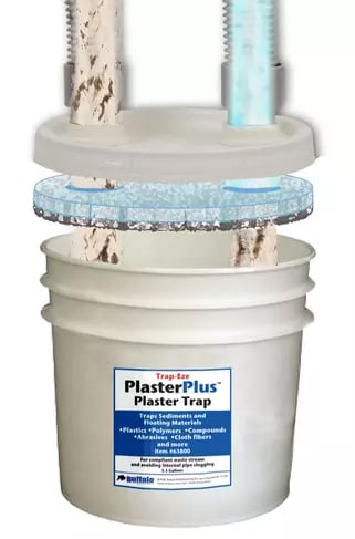Trap-Eze Plaster Plus Disposable Trap 3.5 gal, 1/