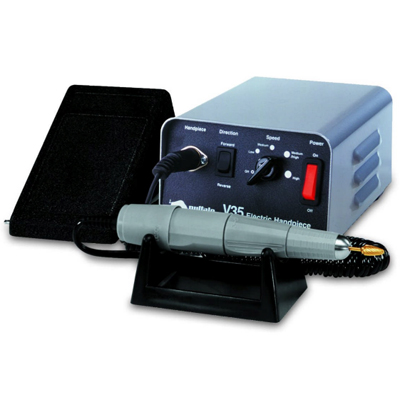 V35 Electric Handpiece System, 120V AC. High-powered, reliable, and value-priced. Includes gray