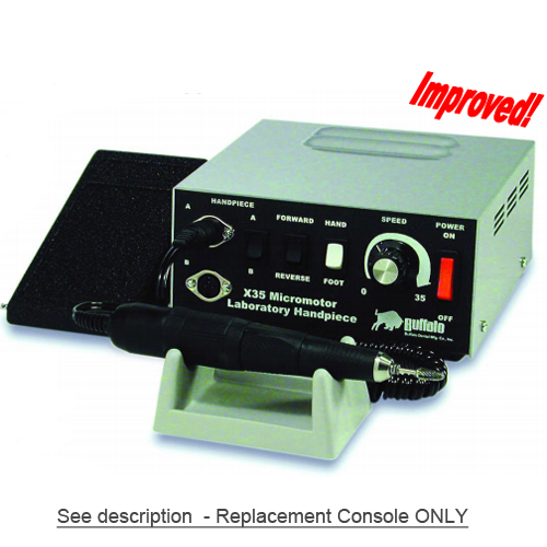 X35 Micromotor Lab Handpiece Console (Control Box) Only for X35 Micromotor system, 120V AC
