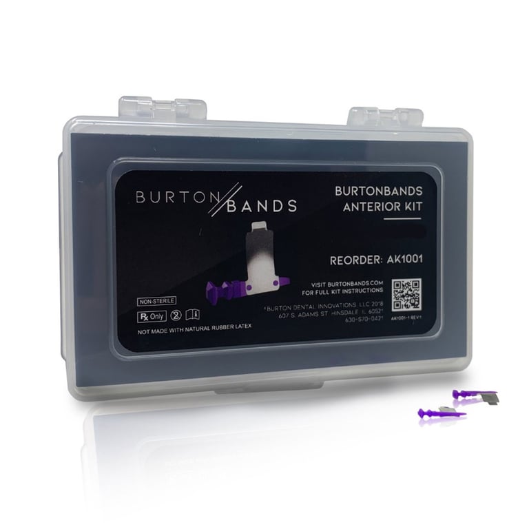 BurtonBands Anterior Kit, Includes: 35 left-facing wedges and 35 right-facing wedges. Aids