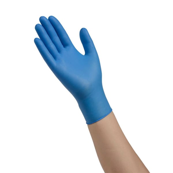 Esteem Nitrile Exam Gloves, Large, Powder Free, N