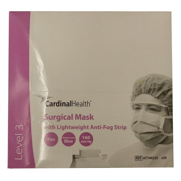 InstaGard ASTM Level 3 Surgical Mask with Lightweight AntiFog Strip