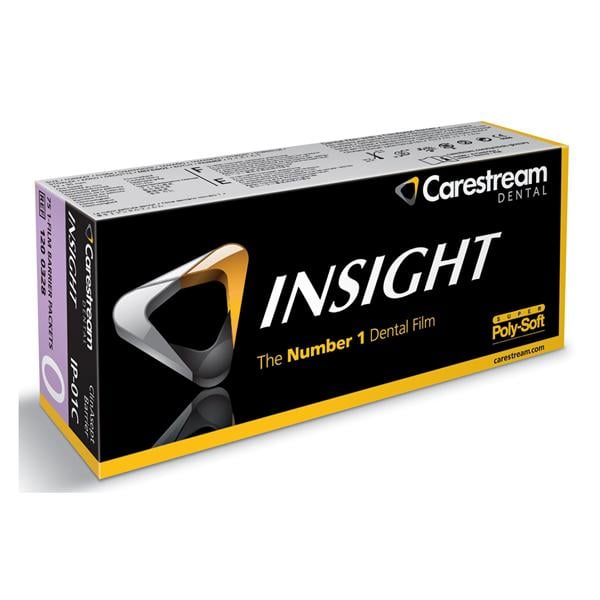 Insight IP-01C Size 0 - F-Speed, Periapical 1-Film Super Poly-Soft w ...