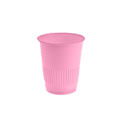 MARK3 Disposable 5 oz Plastic Cups - Pink - 1000/