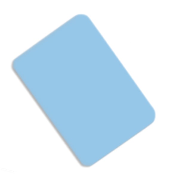 MARK3 8-1/2" x 12-1/4" Paper Tray Cover, Ritter "B", Blue, 1000/Box