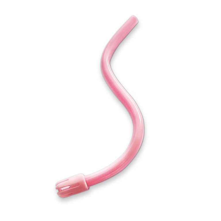 MARK3 Saliva Ejectors, Pink with Pink Tip, 100/Pk